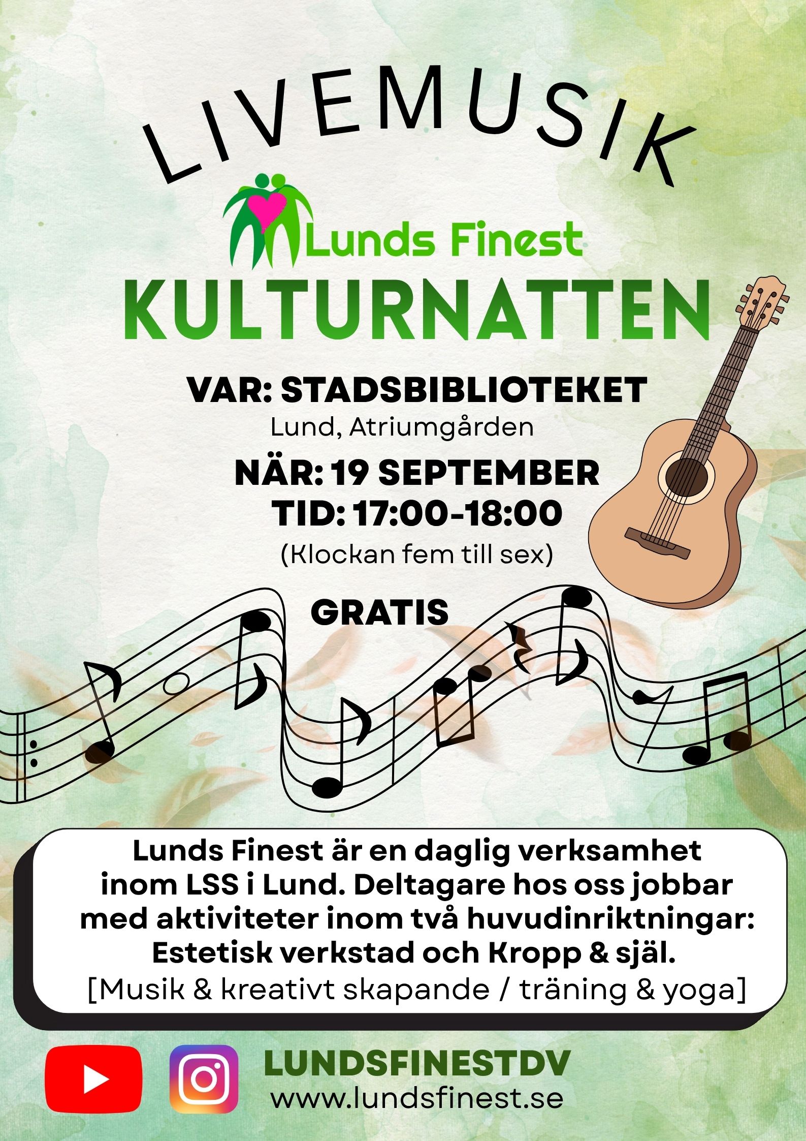 Kulturnatten 2026 Affisch